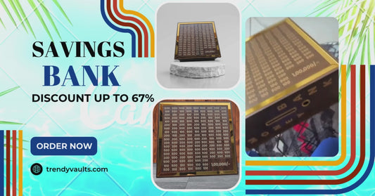 Savings Challenge Piggy Bank